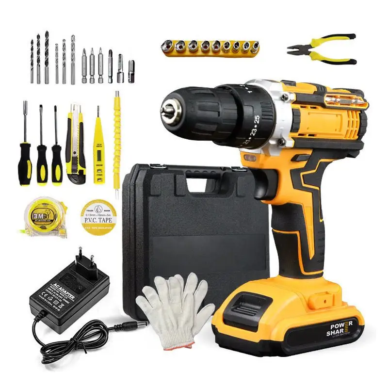 无线充电款电钻套装